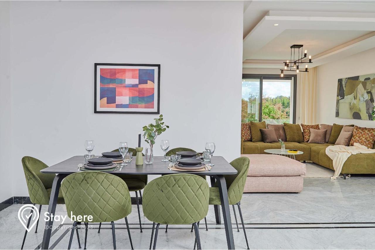 Stayhere Rabat - Hay Riad - Sophisticated Residence Экстерьер фото