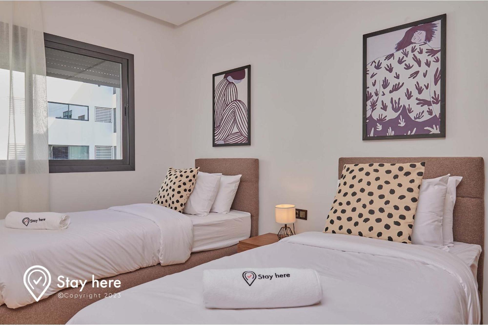 Stayhere Rabat - Hay Riad - Sophisticated Residence Экстерьер фото