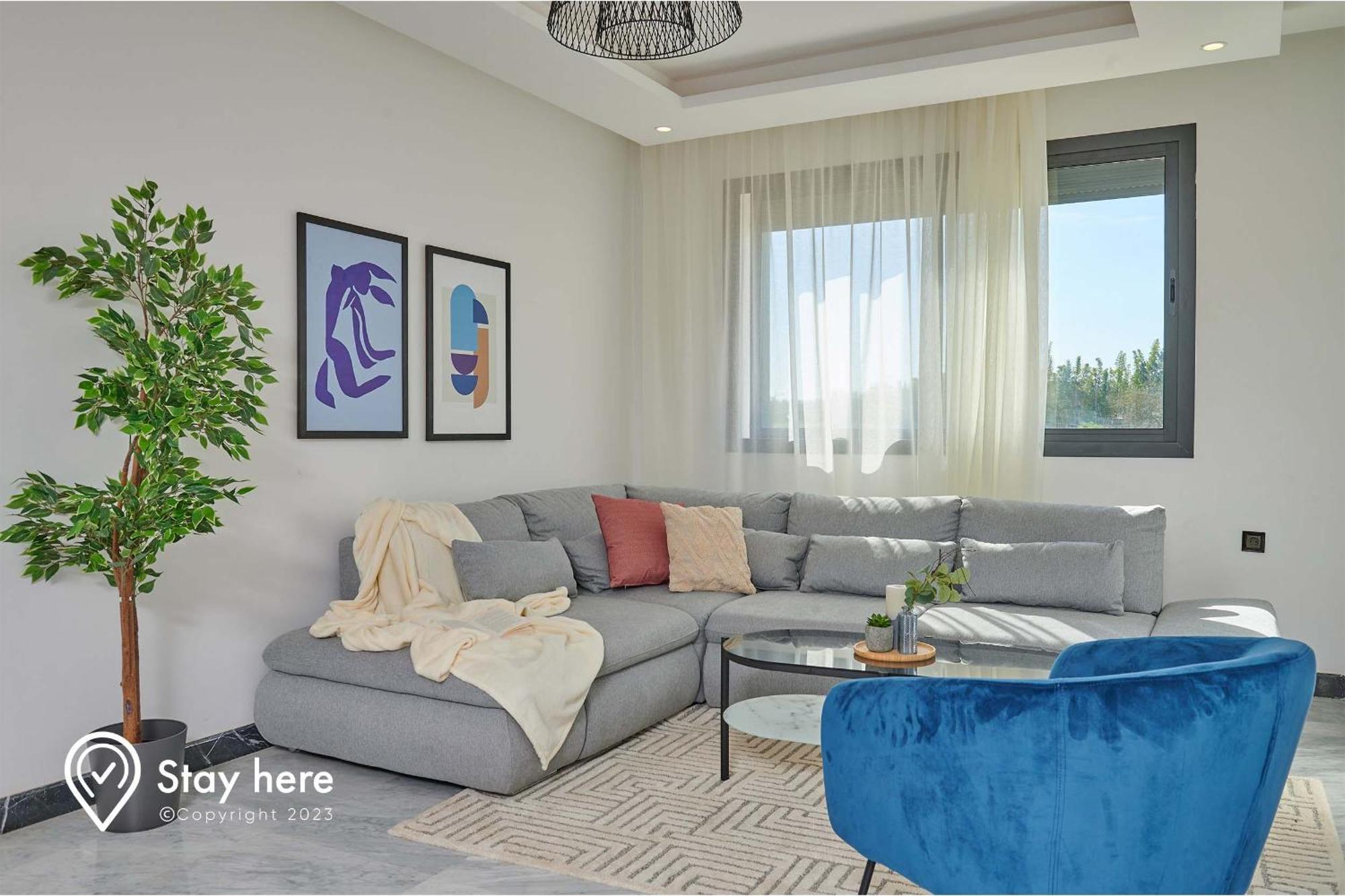 Stayhere Rabat - Hay Riad - Sophisticated Residence Экстерьер фото